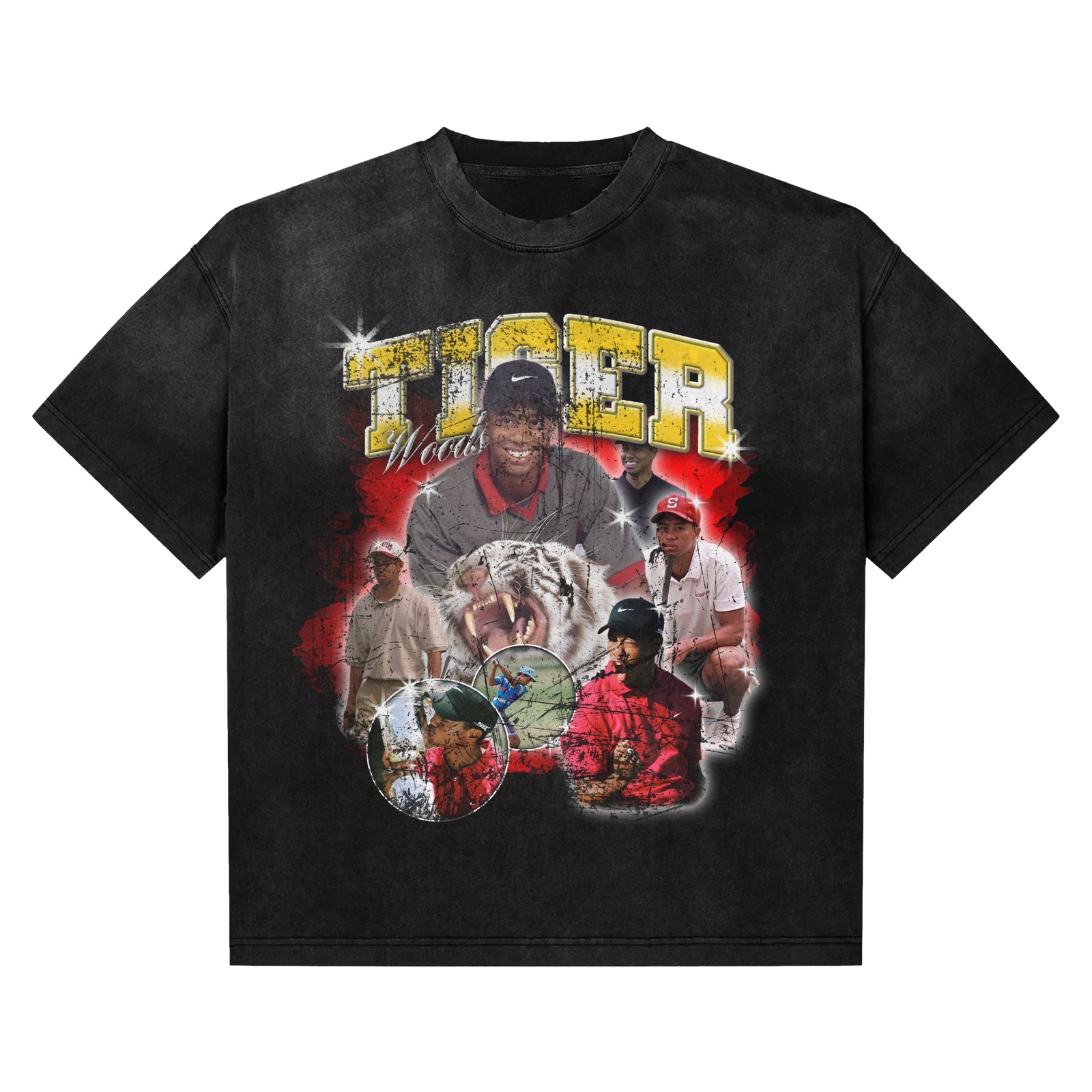 Tiger Woods concept tee back